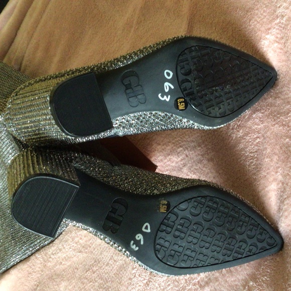 SOLD🚫🆕 GIANNI BINI QUEEN -BEE RHINESTONE OVER THE KNEE BOOTS(Sz 6.5) - Picture 11 of 16